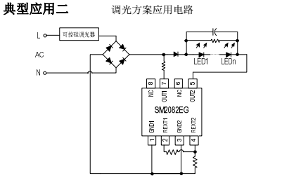 高壓線性恒流芯片SM2082EG應(yīng)用在LED高壓燈帶方案分析報告(圖1)