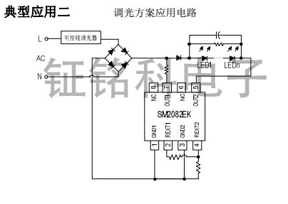 雙通道可調(diào)光高壓線性恒流icSM2082EK產(chǎn)品為什么比CYT系列更值得考慮？(圖1)