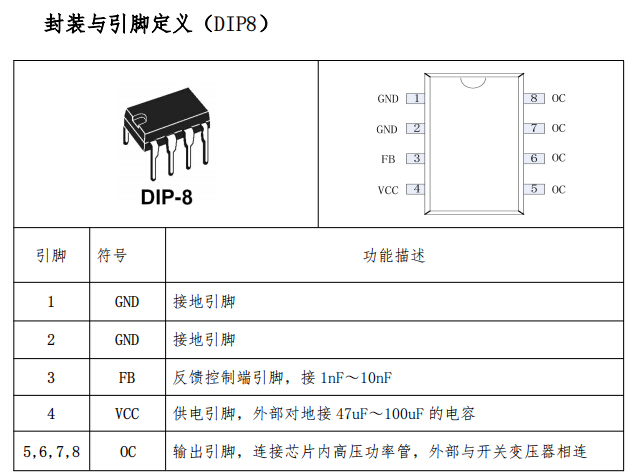 DK125管腳定義圖