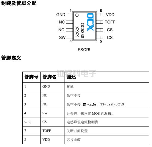OC5338封裝及管腳分配.png