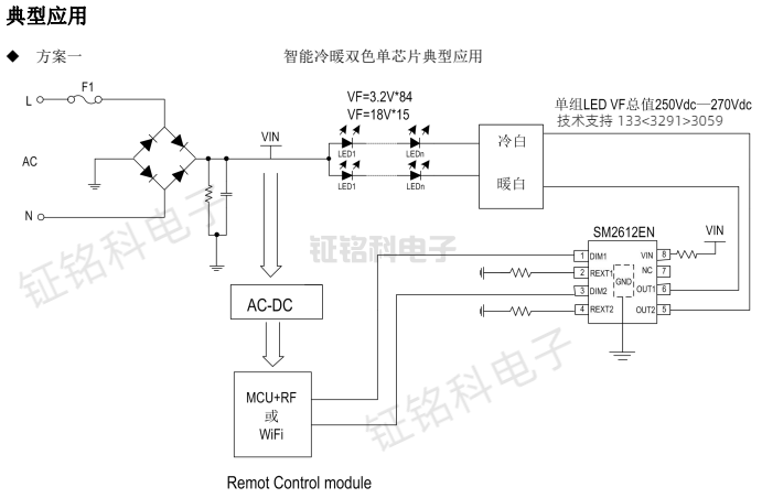 SM2612EN智能冷暖雙色單芯片典型應(yīng)用.png