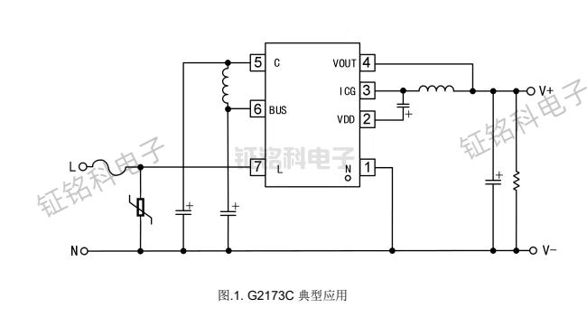深入解析 G2173C 開關(guān)電源芯片的技術(shù)亮點(圖1) G2173C非隔離恒壓電源芯片.jpg